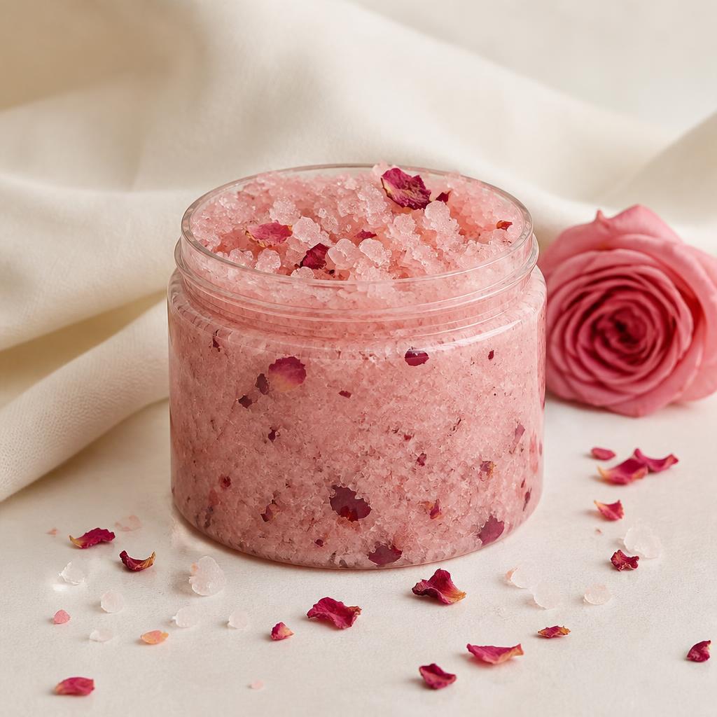 Exfoliante corporal de rosas 300g